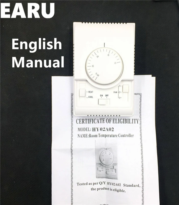 2 шт./лот 220VAC Honeywell номер механический центральный кондиционер вентилятор с термостатом контроллер температуры теплый холодный