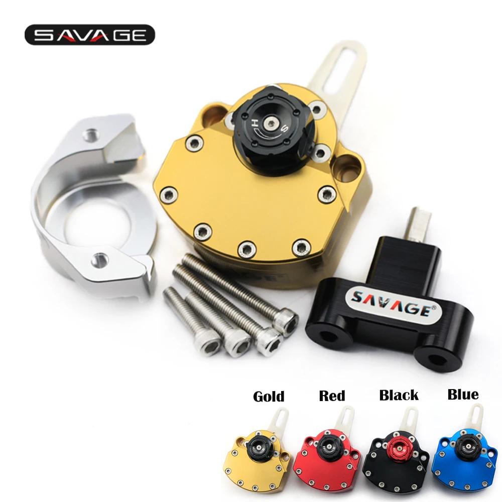 

Reversed Safety Steering Damper For HONDA VFR800F VFR800Fi VFR800 VTEC Motorcycle Adjustable Stabilizer with Mount Bracket