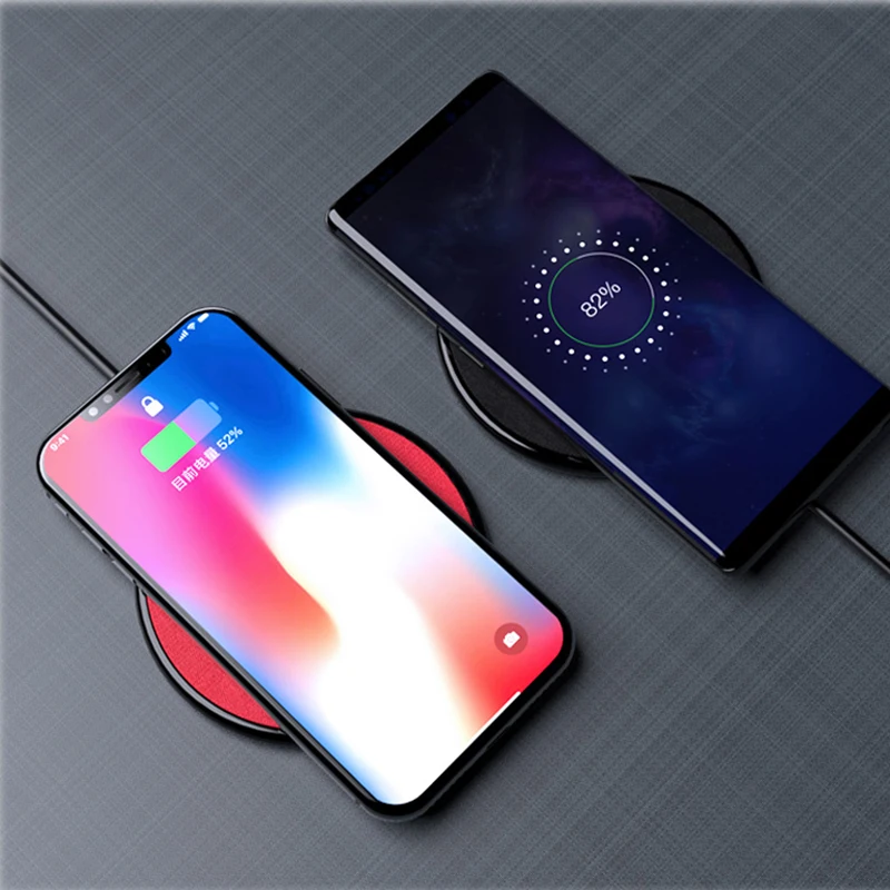 Беспроводное зарядное устройство BANDE QC 3 0 15 Вт для iphone 8 Plus X XR XS Max Быстрая зарядка
