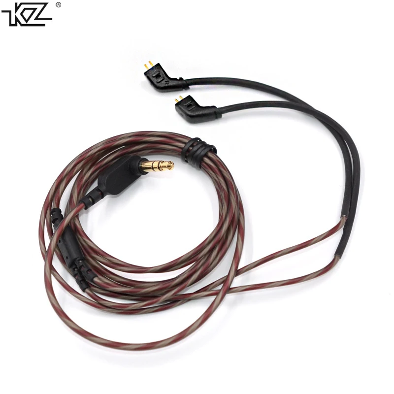 

KZ ZST/ZSR special wire microphone pluggable professional earphone cord lossless sound quality 0.75MM standard pin original wire