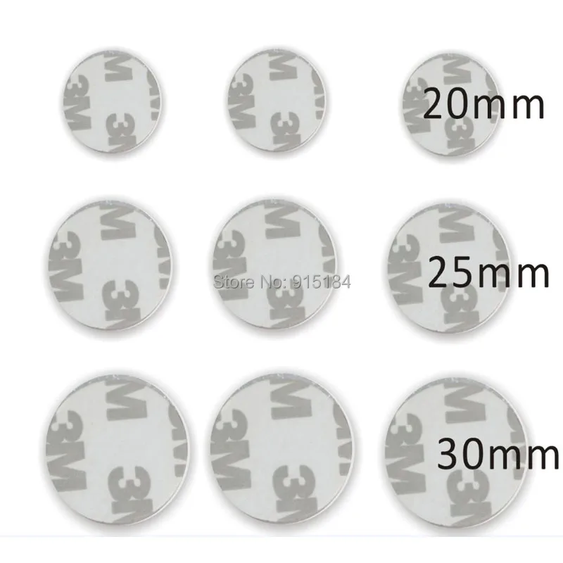 10 шт./лот) TK4100(EM4100) RFID 125 кГц 3M наклейки монеты с фокусным расстоянием 25 мм умные метки только для чтения карты контроля доступа