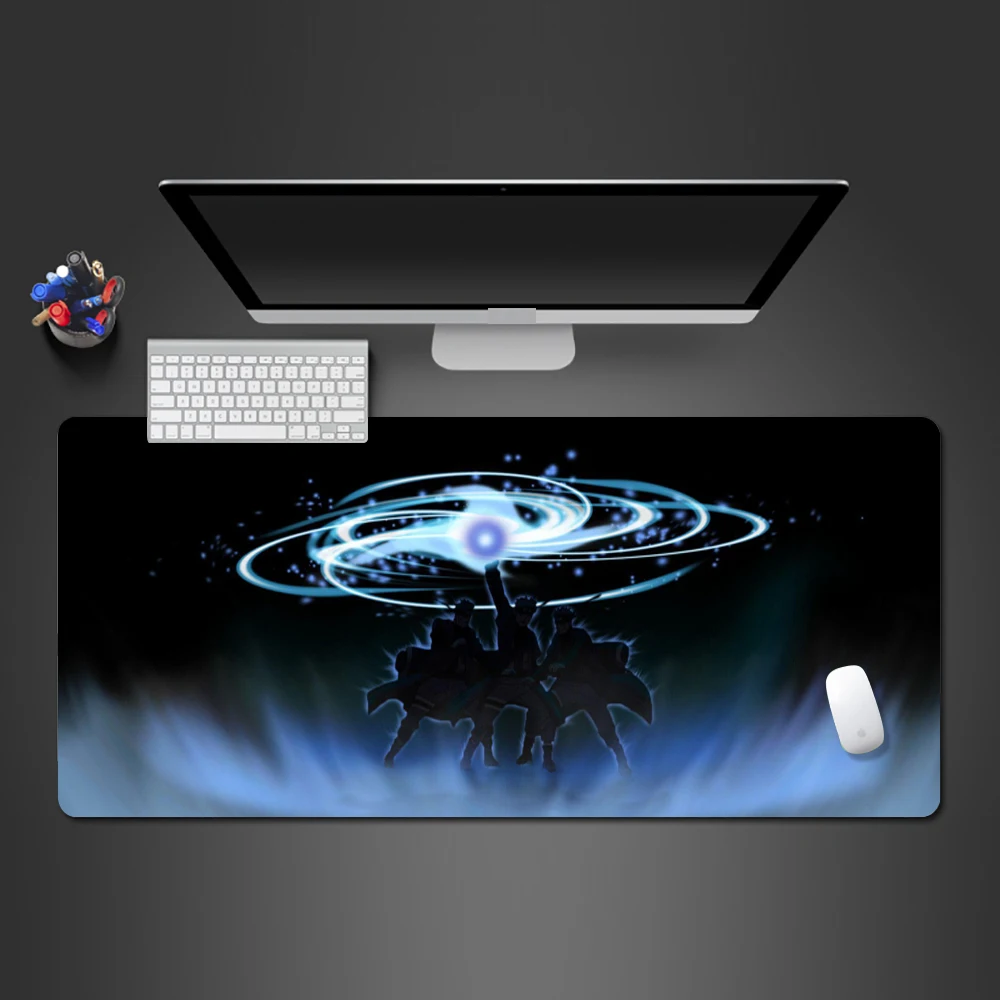 

Blue 3d Animation High Quality Mouse Pad Best-selling Game Team Player Competition Game Mousepad Office Computer Family Mat