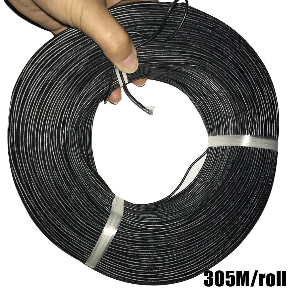 2 м/лот силиконовый провод из луженой меди UL 3239 20awg изолированный 3kv многожильный