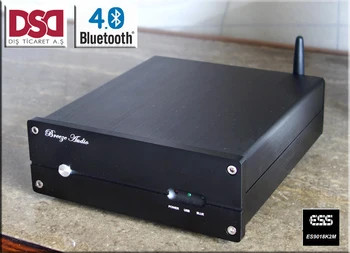 

LY-JSQ1 Bluetooth 4.0 turntable Computer USB audio decoder ES9018K2M DAC XMOS PCM2706 support DSD