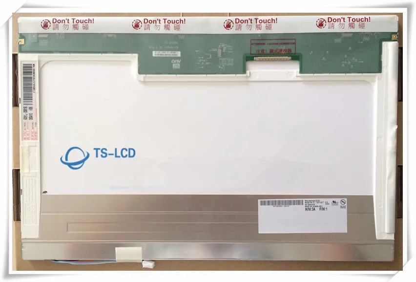 100% тестирование B170PW07 V1 Оригинал класса А с лакированным 17,0 "дюймовый TFT ЖК-дисплей Панель один год гарантии
