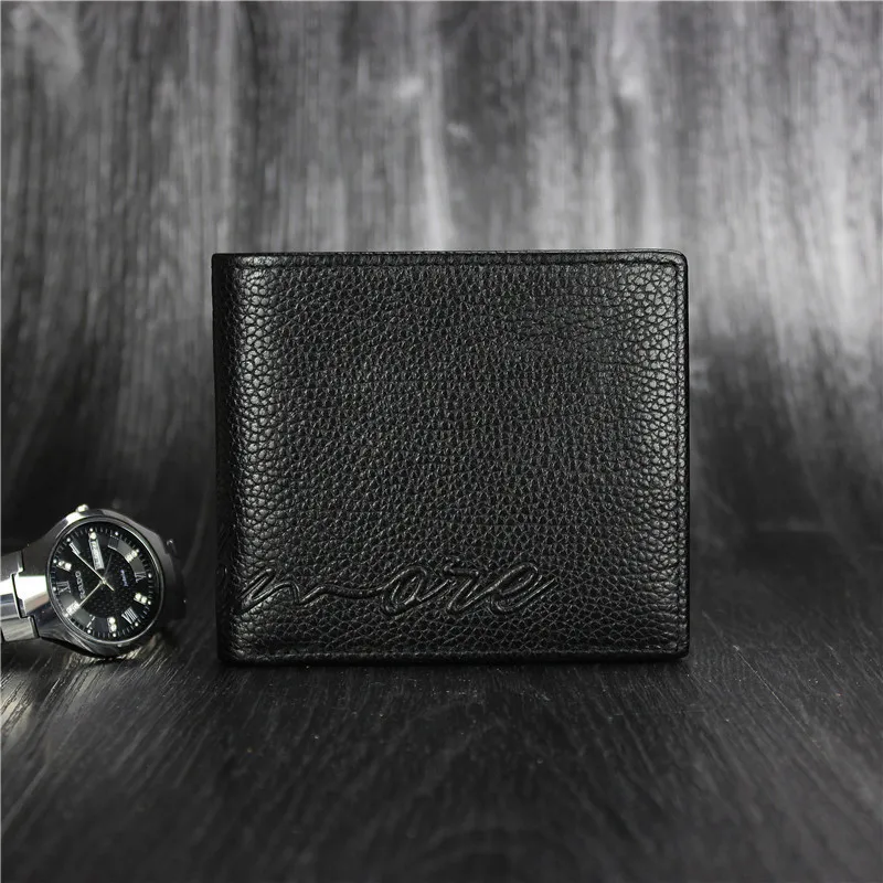 

BSDT 2017 New men and women students pure leather cross section of the Wallet short paragraph change zipper bag FREE SHIPPING