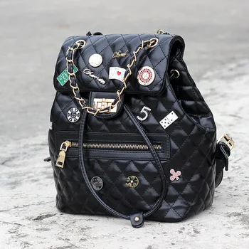 

New Backpack Women School Bags For Teenage Girls Cute Fashion Tassel Backpacks Hot Sac Purse 2019 bolsa feminina mochila Clutch