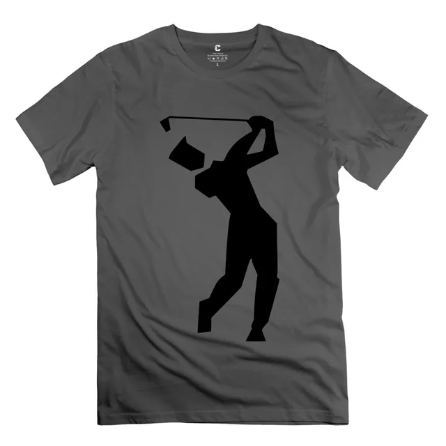 marca de roupa homem jogando golfe