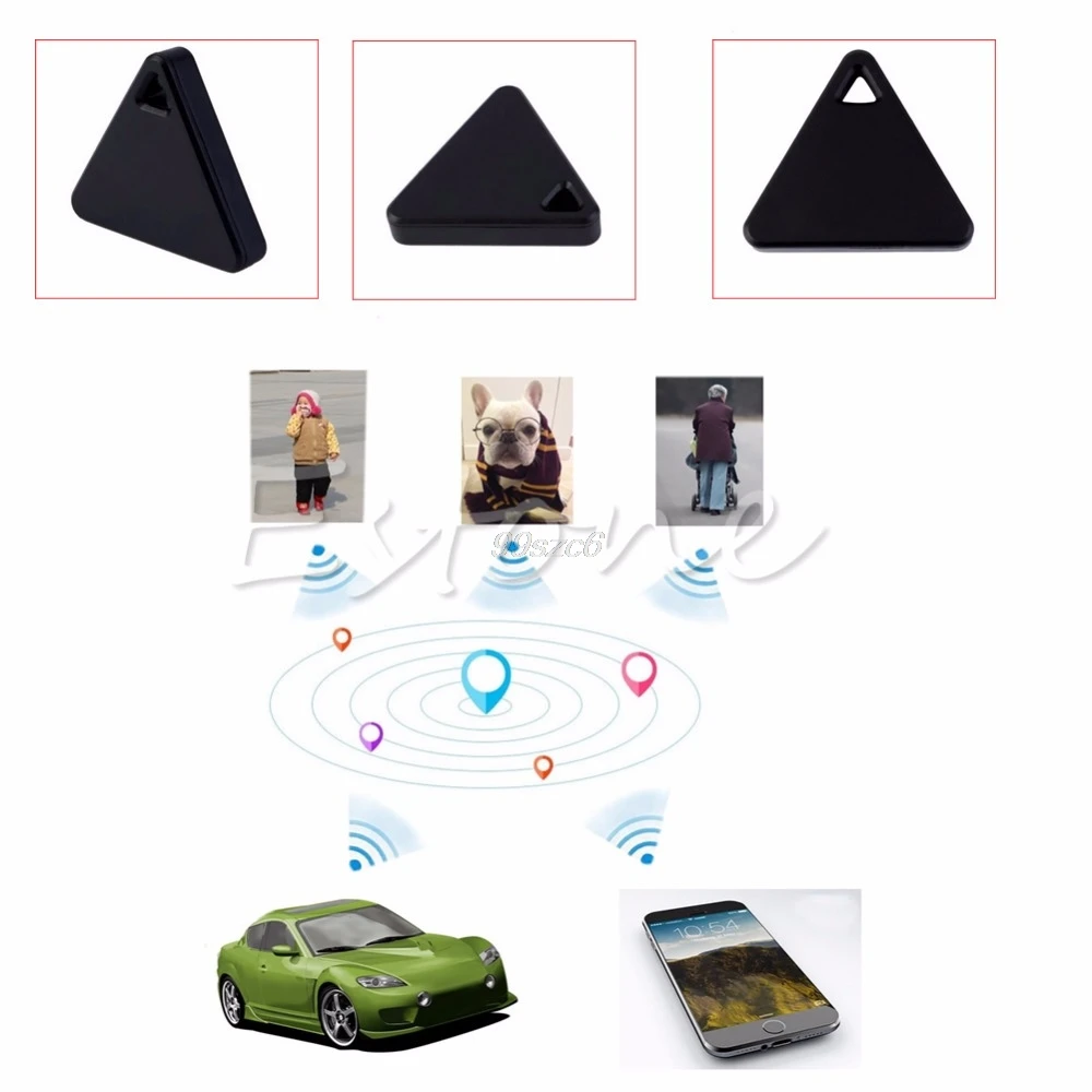 Bluetooth Tracker GPS Locator Antilost Tag Alarm For Car Pets Child