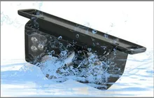 Auto Vehicle IR Night Vision 8 LED Car Wide Viewing License Type Color CMOS Rear View Backup Reverse Camera Parking Assistance