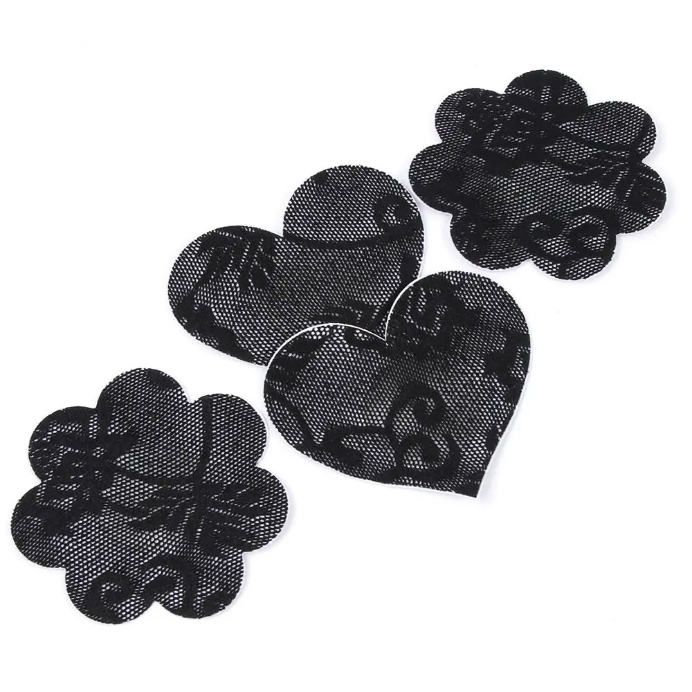 

Useful Women Lace Breast Breast Sticker Nipple Covers Dress Pasties Heart