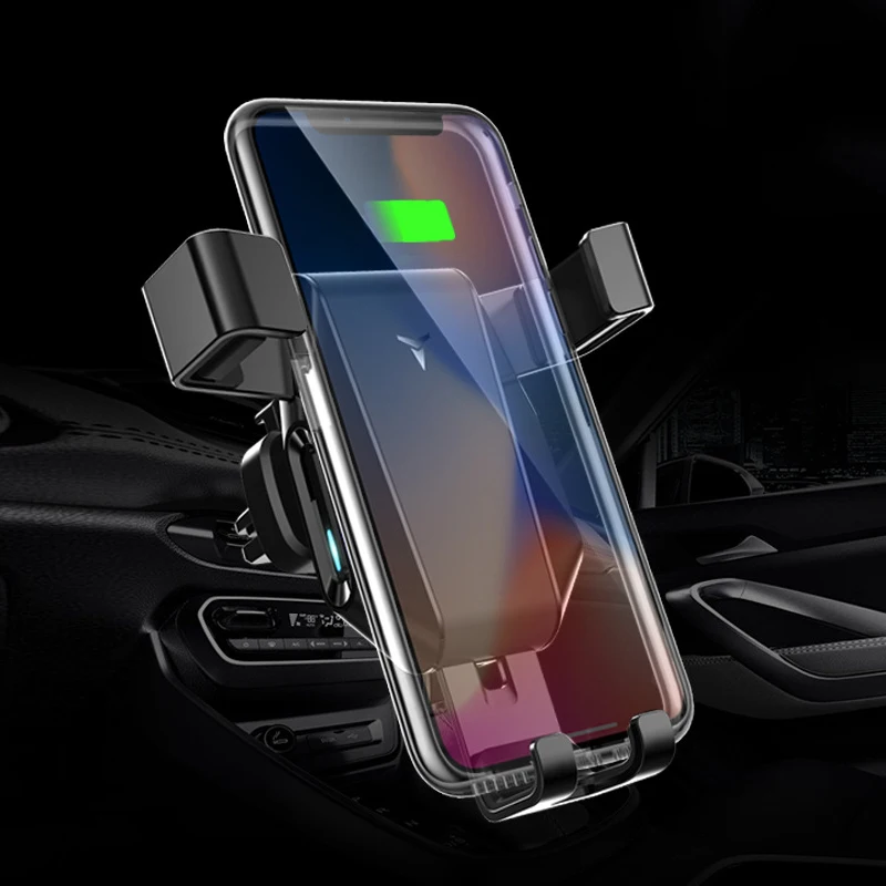 

Car Gravity Mobile Phone Holder Buckle Type Car Air Outlet Universal Bracket Car Navigation Support Frame