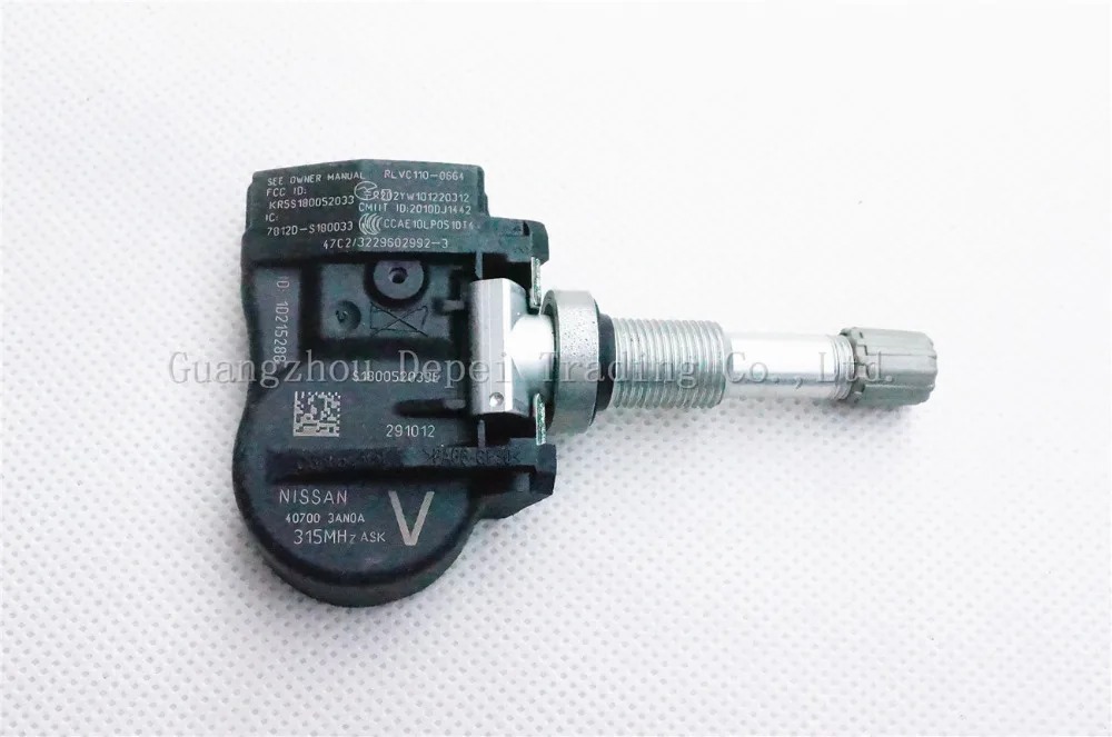 (x1)OEM 40700 3AN0A TPMS Sensor For Nissan Altima (V) Tire Air Pressure