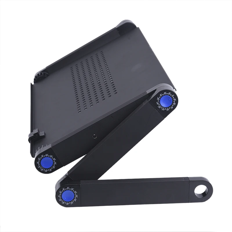 قابل للتعديل المحمولة الألومنيوم مكتب للحاسوب شخصي مريح الجدول الوقوف مع لوحة الماوس التلفزيون PC الجدول حامل دفتر الجدول حامل مكتبي