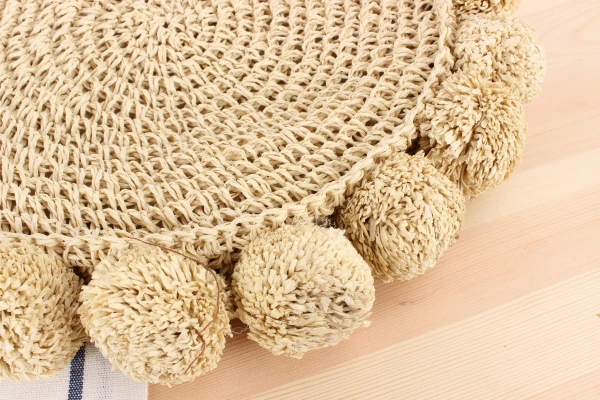 Fashion Round Straw Bags Bohemian Tassel Rattan Women Handbags Woven Crossbody Shoulder Bags Designer Ball Summer Beach Purse