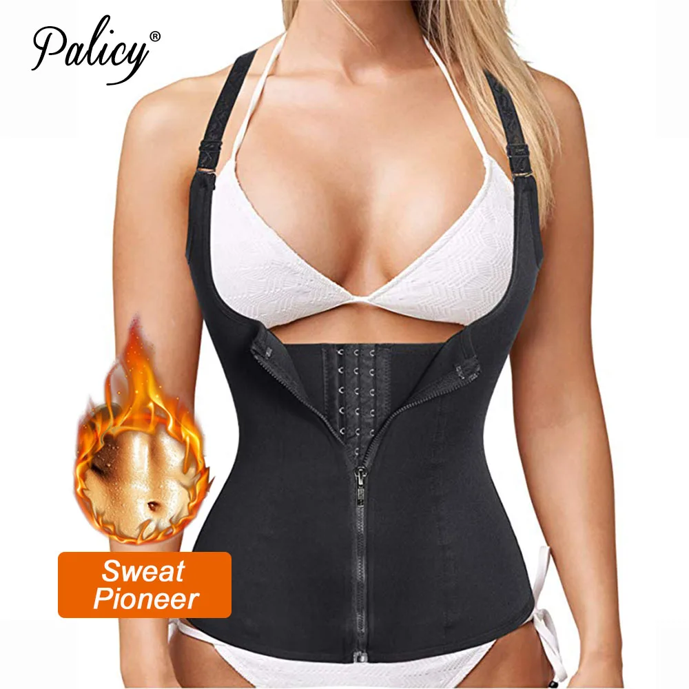 Palicy Women Shapers Neoprene Body Shaper Slimming Waist Trainer Corset for Weight Loss Sauna Hot Sweat Trimmer Vest Shape Wear