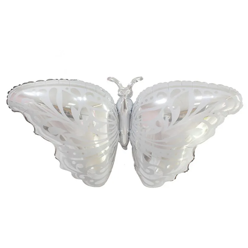 

Large Silver Butterfly foil balloons helium balloon globos inflatable toys wedding decorations birthday balloons party supplies