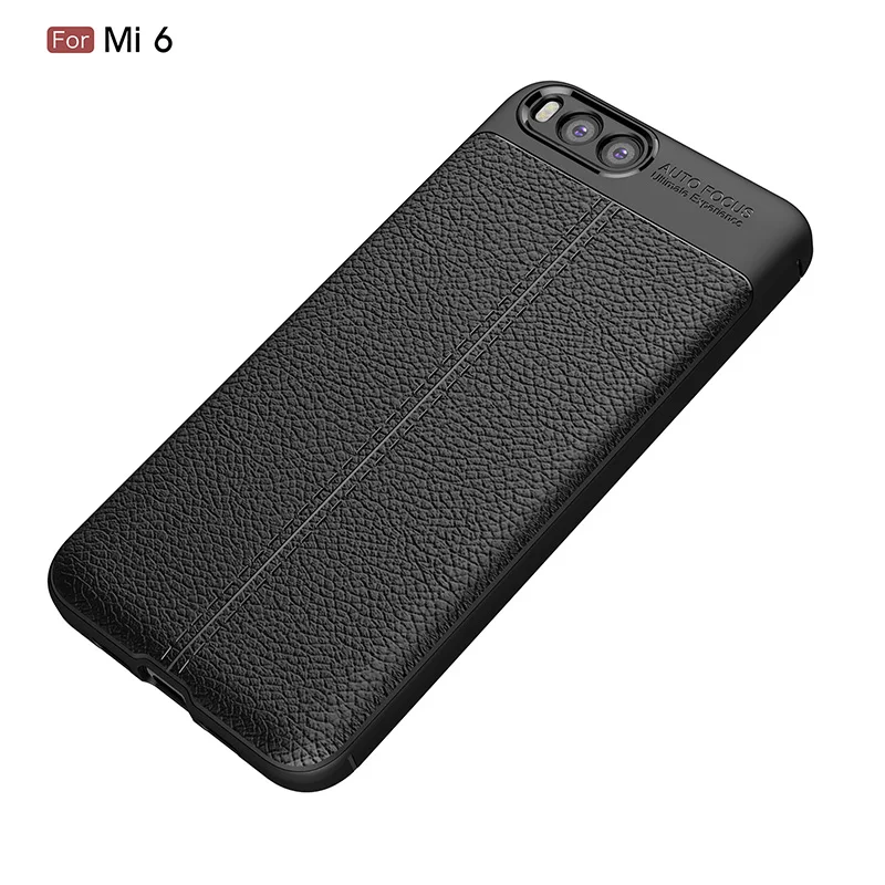 Litchi leather silicone case xiaomi mi6 (19)