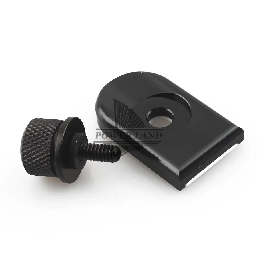 

New Motorcycle 1/4'' Knurled Seat Screw Bolt + Seat Tab Mount Knob Cover Set for Harley Davidson Sportster Dyna Roadking Softail
