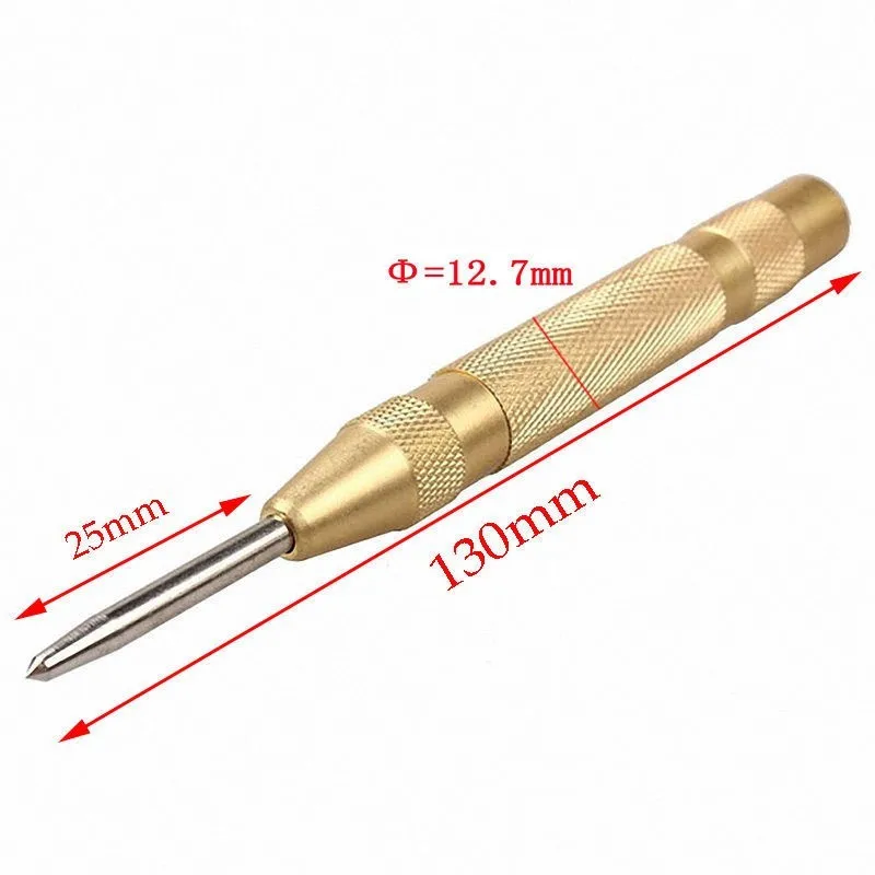 1 шт. 5 дюймов автоматический Центральный штифт удар подпружиненный маркировка пусковых отверстий Инструмент VER41 P30