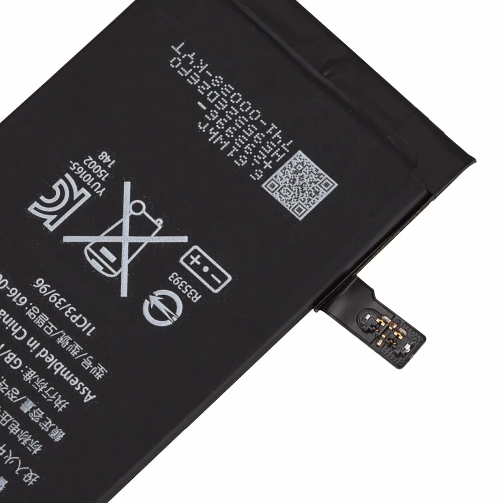 100% новейший 1715mAh встроенный литиевый аккумулятор для Apple iPhone 6 S 6SG внутренний s