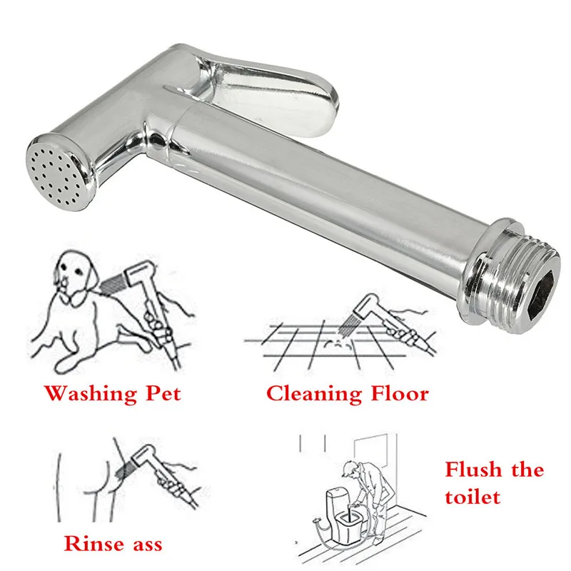 Сюэцинь портативный Туалет Биде форсунки экономии воды Ванная комната латунь Насадки для душа биде Pet промыть Тематические товары про
