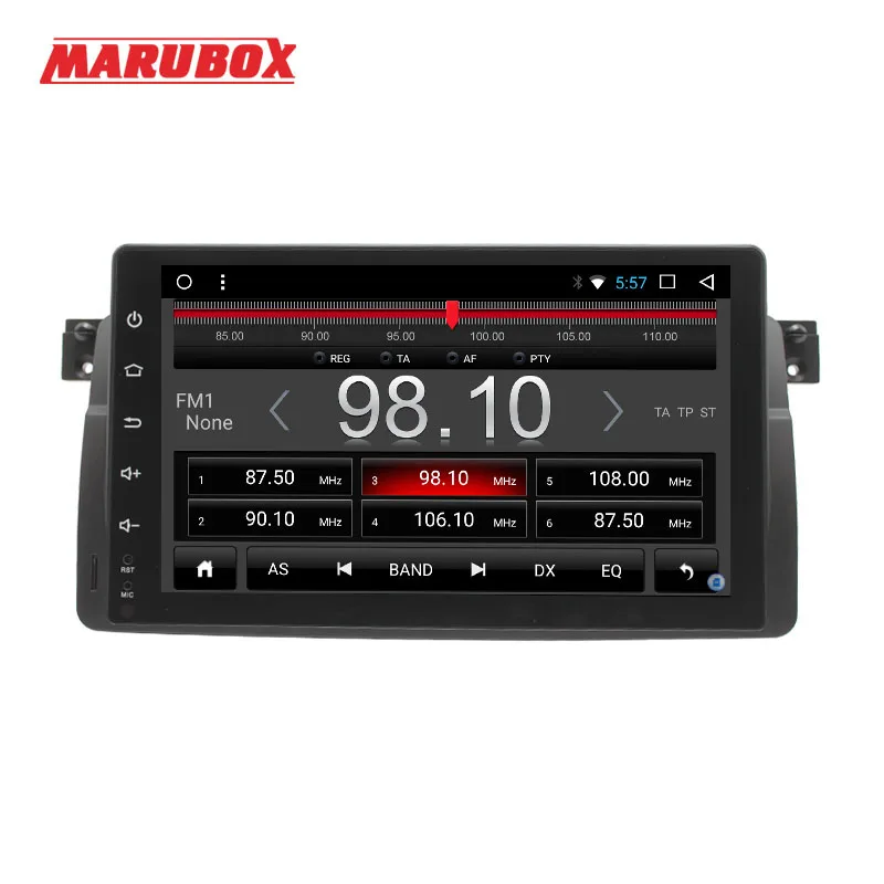 Sale MARUBOX Head Unit 1 Din Android 8.1 For BMW E46/X3/E3/Z 9 Inch IPS Screen GPS Navi Stereo Radio Car Multimedia Player 9A902DT8 2