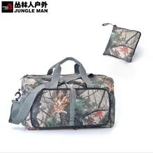 JUNGLE MÄNNER Camouflage Große Kapazität Faltung Taschen Outdoo Reise Bewegung Umhängetasche Handtasche T248