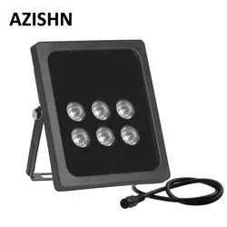 Azishn CCTV 6 шт. массив светодиодов ИК осветитель инфракрасного открытый Водонепроницаемый Ночное видение CCTV Заполните свет для