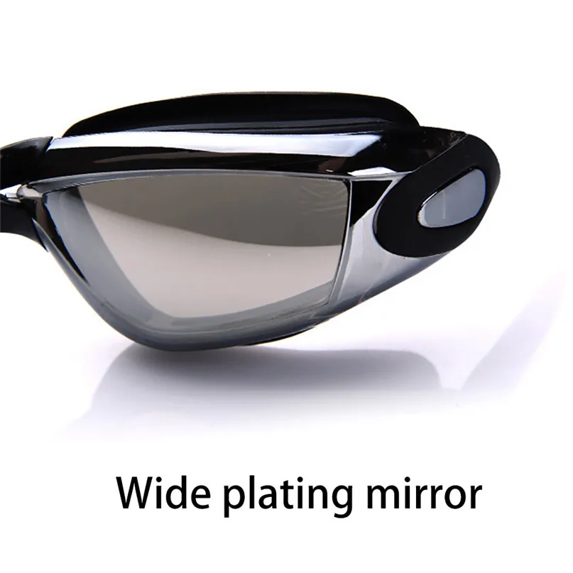 Comfortable Swimming Goggles Anti-fog Swimming Goggles Men Women Adult Swimming Glasses With Ear Plug #2y17  (7)