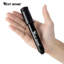 WEST BIKING 100Psi Mini Bike Pump Aluminum Alloy Bicycle Hand Air Pump Tire Inflator Schrader Presta Valve MTB Road Cycling Pump цена WEST BIKING 100Psi Mini Bike Pump Aluminum Alloy Bicycle Hand Air Pump Tire Inflator Schrader Presta Valve MTB Road Cycling Pump цены онлайн