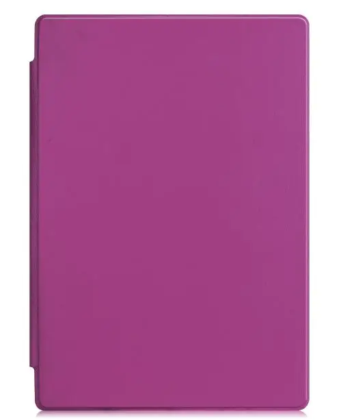 Роскошный Ультратонкий флип-чехол-книжка с подставкой для microsoft Surface Pro 4 5 6 Pro4 1724/Pro5 1796 /Pro6 - Цвет: Purple