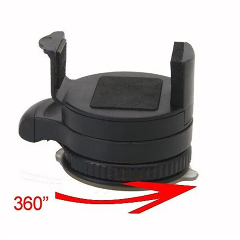 

360 Rotatable Car Windscreen Suction Cup Mount Universal Mobile Phone Holder Bracket Mini Round Car Holder