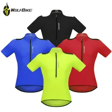WOSAWE Short Sleeve Cycling Jersey Soft Quick-Drying MTB Bike Motocross Tops Outdoor Sports Running Maillot Breathable T-shirts