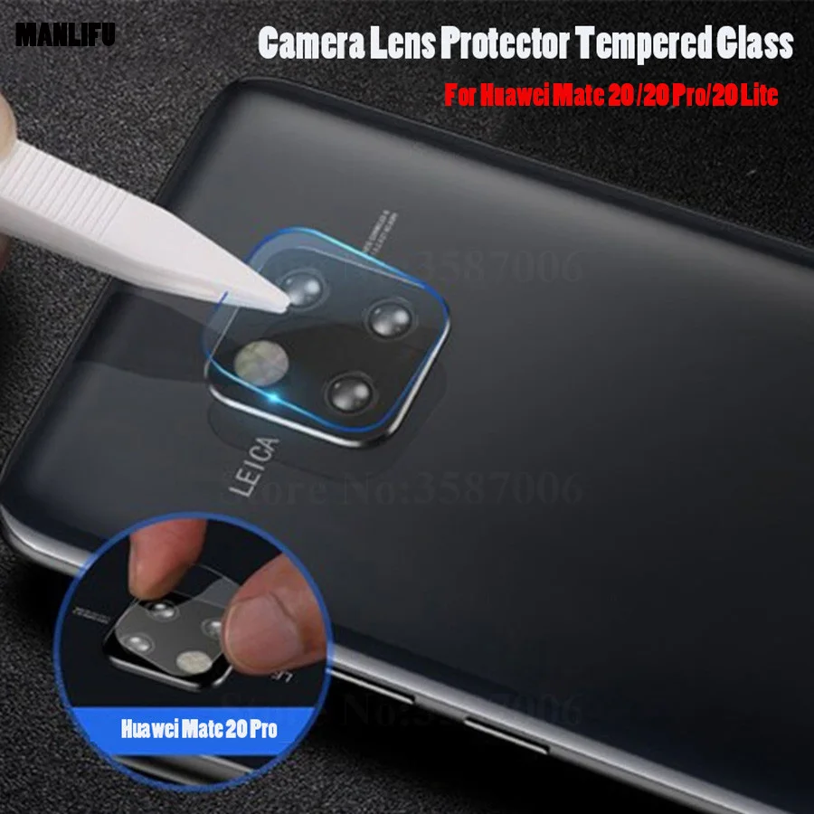

Back Camera Lens 2.5D Screen Protector Tempered Glass For Huawei Mate 20 P20 Pro Honor Note 10 nova 3 3i P Smart Plus View 10