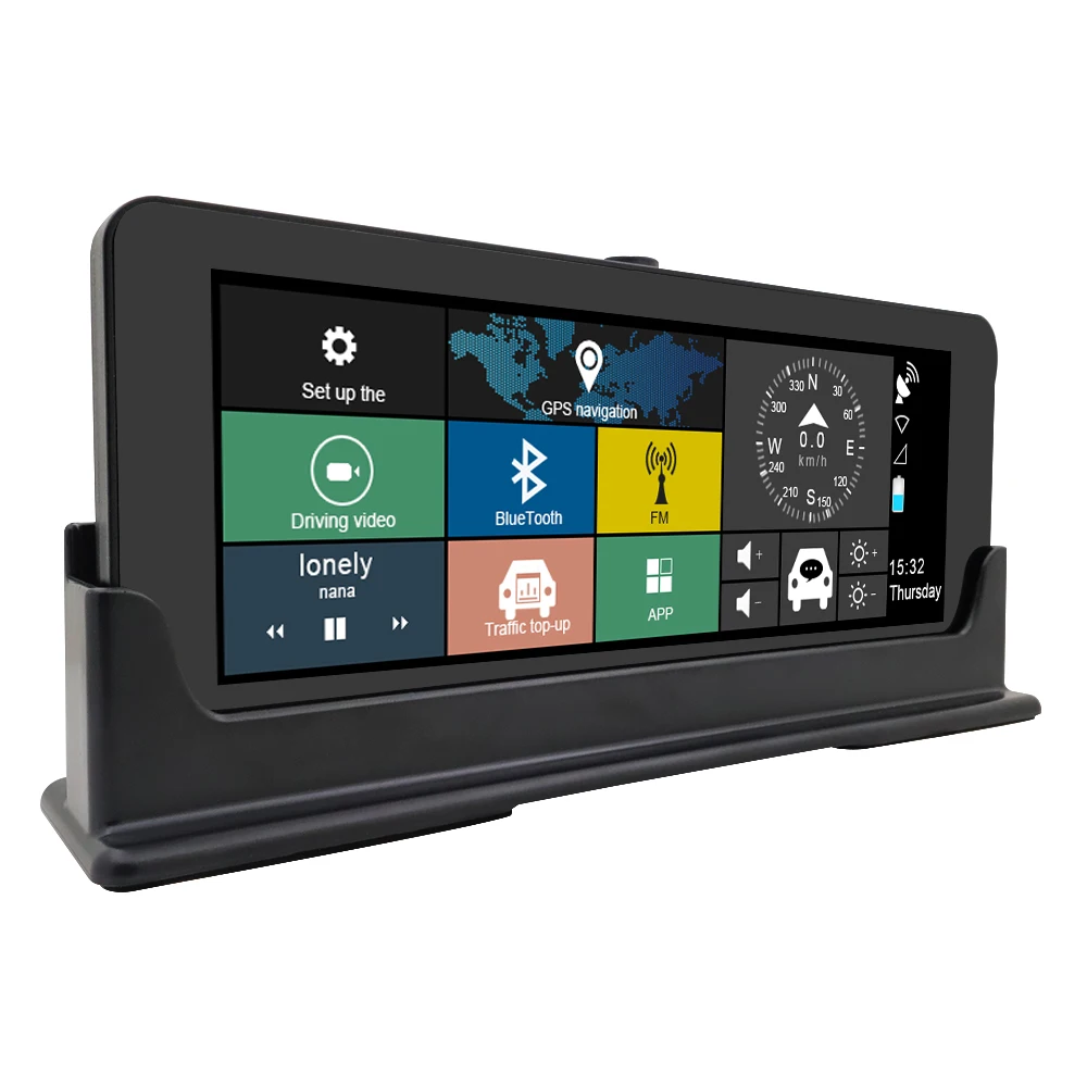 Автомобильная gps навигационная система DVR камера 4G wifi 6 86 &quotAndroid 5 1 регистратор