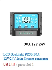 Tracer 50/60/80/100A со слежением за максимальной точкой мощности, Солнечный Контроллер заряда 12V 24V 36V 48V регулятор epever MT50 WI-FI Bluetooth ПК Связь мобильный A