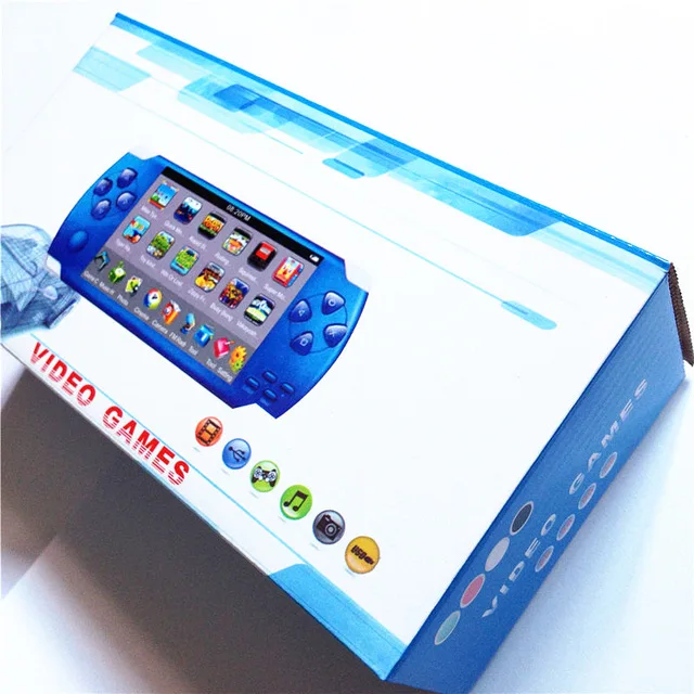 8GB Black MP5 PMP Handheld Game Player with Camera Recorder FM MP4 MP5