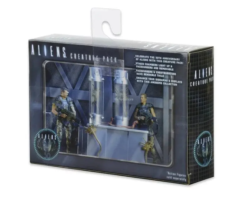NECA Чужой 2 существа пакет Stasis Chanber светильник ПВХ фигурка коллекционная игрушка 18
