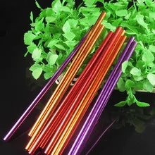 Pure Color Aluminium Drinking Straw