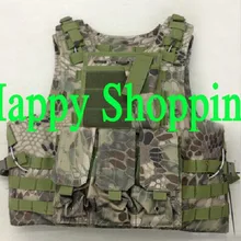 Камуфляж с рисунком гремучей змеи проволока-стальная Система переноски военного снаряжения жилет грудь снаряжение W/тройной 5,56 мм подсумок