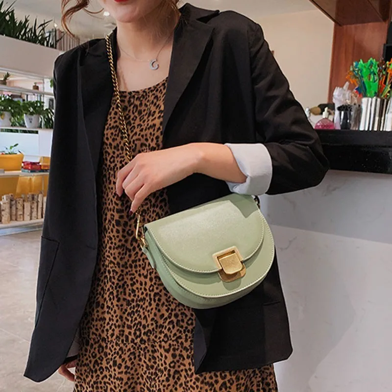 

2019 New Arrival Women Mini PU Leather Crossbody Bags Shoulder Bag Designer Handbags Female Party Saddle Messenger Bag OC567