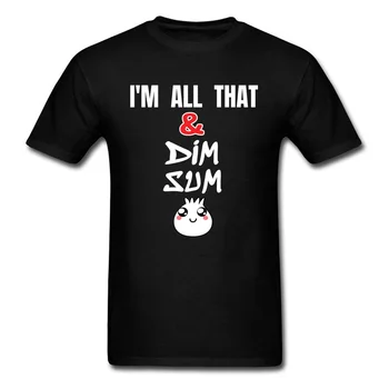 

Nice Family Top T-shirts Men Summer/Autumn Tops T Shirt Funky Classic Tee Shirts Round Collar 100% Cotton Dim Sum Cute