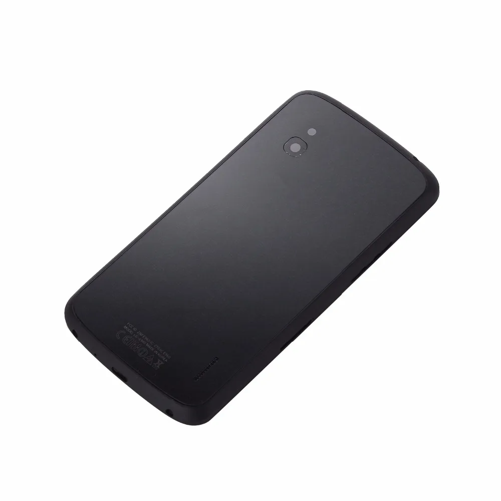 

For LG Nexus 4 E960 Back Glass Battery Cover New Battery Glass Door Cover Back Housing + NFC Antenna
