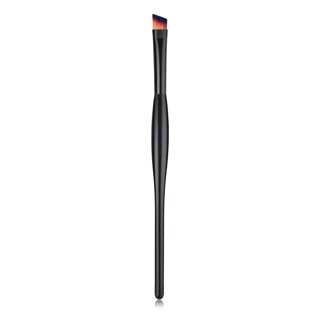 

Pro Women Wooden Handle Eyebrow Eyeshadow Brush Angled Slanted Makeup Tool