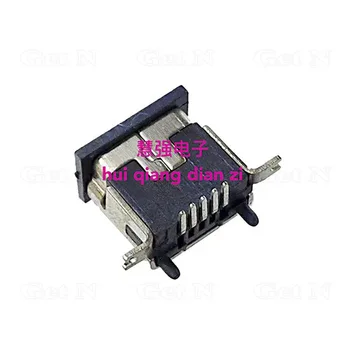 

1000pcs/lot 5-pin Mini USB Receptacle Socket Port Flat Angle SMD