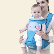 Милые переносные переноски из спандекса с изображением животных, эргономичный Детский рюкзак-переноска для новорожденных, слинг высокого качества