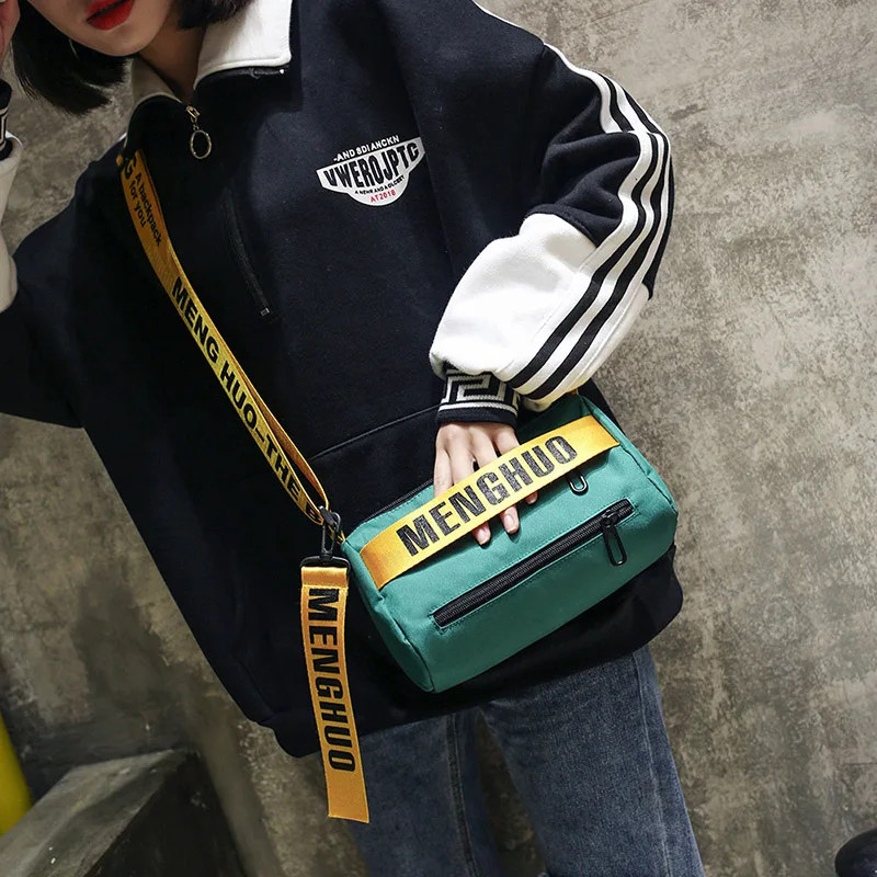 New 6 Colors Hot Ribbon Small Shoulder Crossbody Bags Designer Brand Ladies Clutch Hand Bags Nylon Leisure Women Messenger Bags (4)