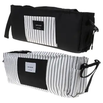 

Baby Stroller Hanging Bag Carrier Portable Nipple Diaper Bottle Storage Cart Outdoor Multi Functional Large Organizer