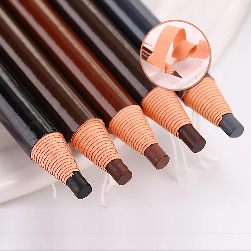 3 Pcs Eyebrow Pencil Waterproof Tattoo Pen Soft Coloured Long Lasting Natural Makeup Product Cosmetics Cheap Brand Wholesale 4